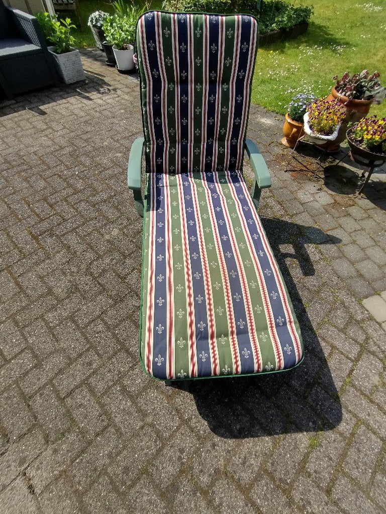 tuinligzetel, Ophalen, Gebruikt, Kunststof, Verstelbaar