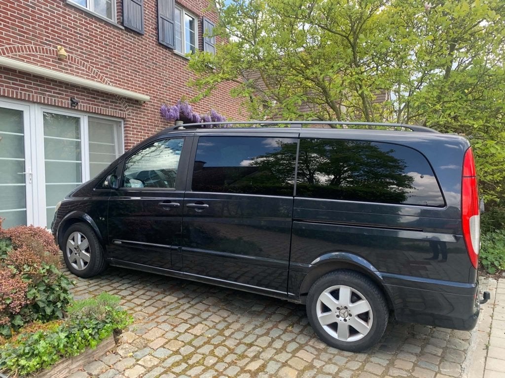 Viano Xclusive 2.2 lichte vracht , bj 2007, Autos, Achat, Boîte manuelle, Beige, 5 portes