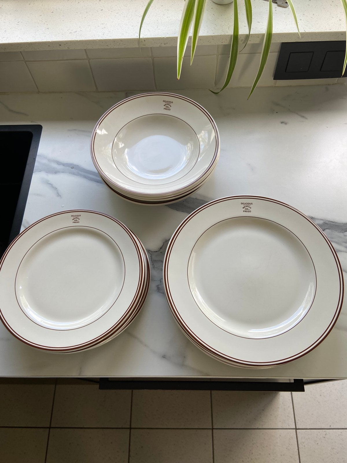 Servies H&M Home, Maison & Meubles, Cuisine | Vaisselle, Assiettes(s), Comme neuf, Enlèvement, Autres styles