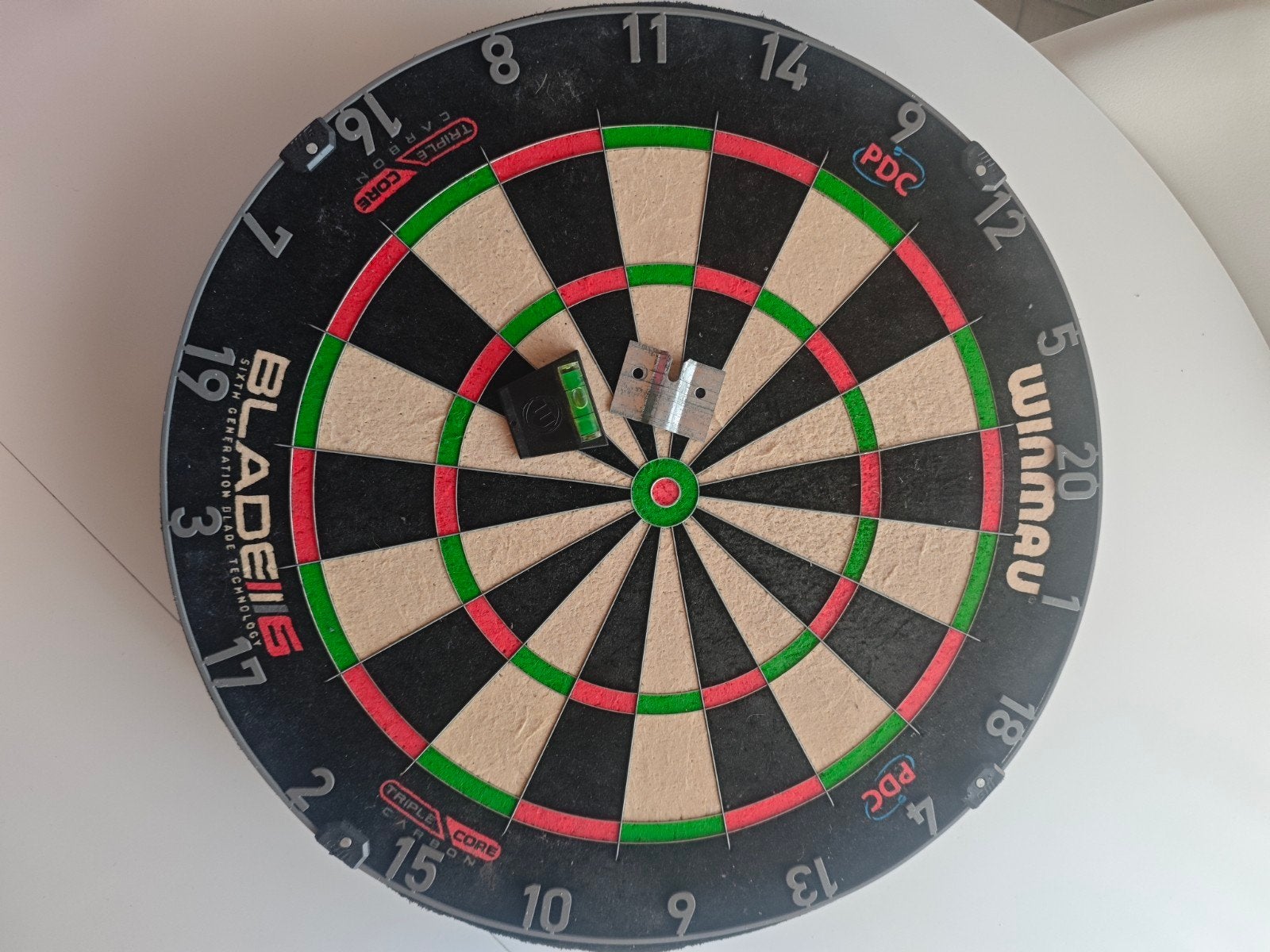 darts setup, Ophalen, Zo goed als nieuw, Dartbord