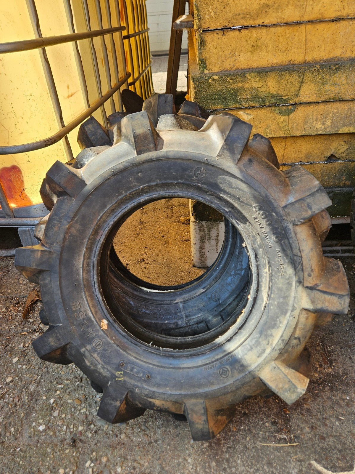 tractorbanden, Ophalen