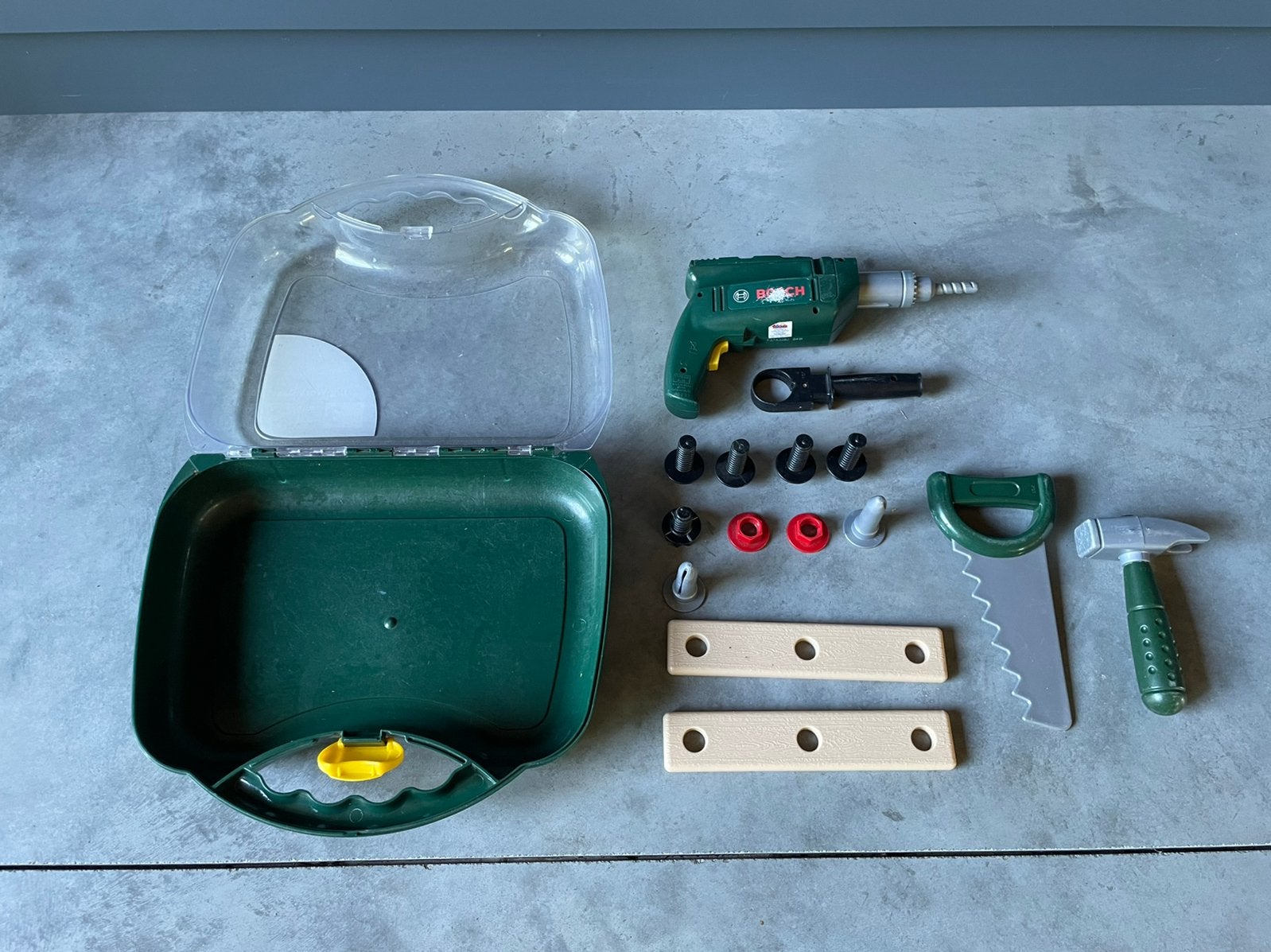 Bosch mini Big-Diy-Case materiaalkoffer (Klein), Ophalen, Gebruikt, Jongen of Meisje