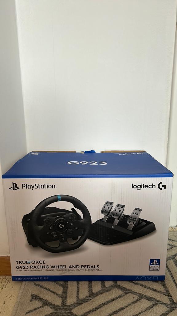 Logitech g923 true force playstation versie, Games en Spelcomputers, Ophalen of Verzenden, Zo goed als nieuw