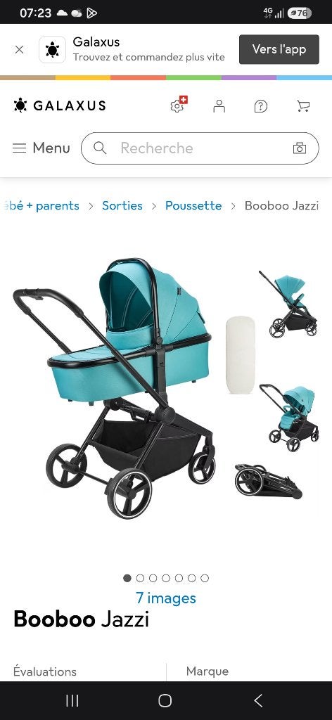 Pousette, Enfants & Bébés, Poussettes & Combinaisons, Neuf, Autres marques, Enlèvement ou Envoi, Poussette combi