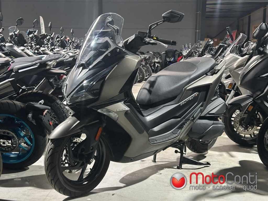 Kymco Downtown GT 350 ABS TCS 2024 [5009km], Autres modèles, 350 cm³, Comme neuf, Enlèvement