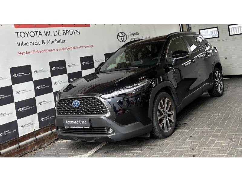 Toyota Corolla Cross Premium, Auto's, Automaat, 116 g/km, Zwart, Bedrijf