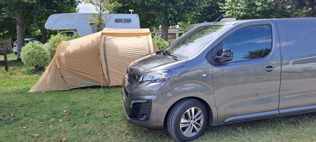 Quechua kampeertent, Caravans en Kamperen, Ophalen, Gebruikt, Tot en met 4