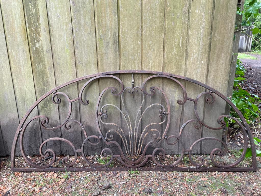 Smeedijzeren tuinornament, Tuin en Terras, Ophalen, Zo goed als nieuw
