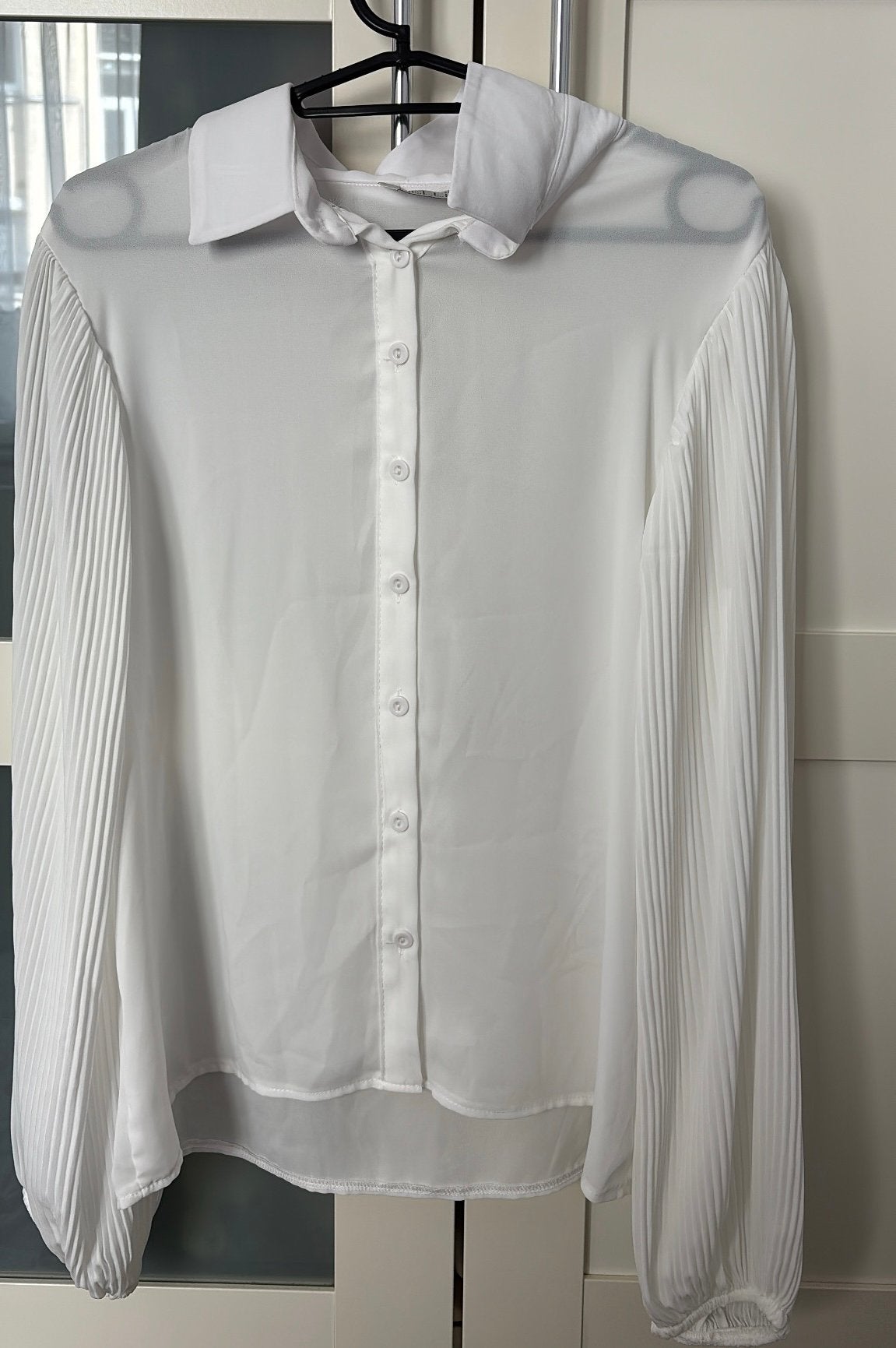 Blouse blanche neuf, Enlèvement, Comme neuf, Taille 36 (S), Blanc