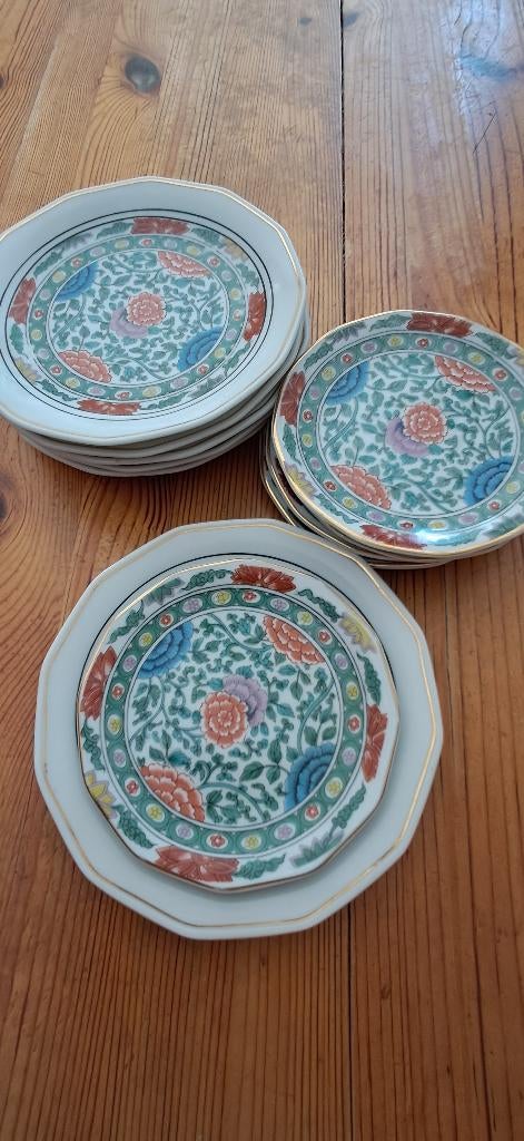 Bordjes verzamel sierbordjes taartbordjes porselein, Assiettes(s), Comme neuf, Enlèvement, Autres styles