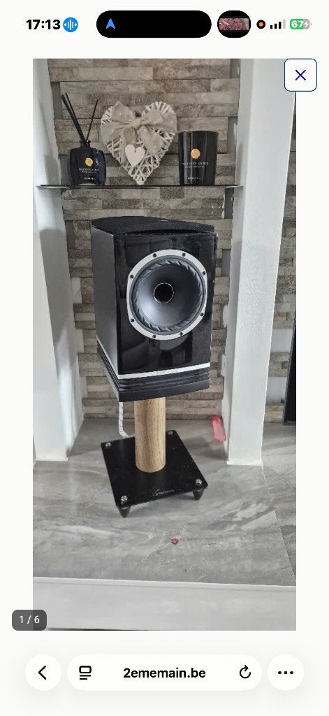 Fyne audio f500, TV, Hi-fi & Vidéo, Enlèvement, Comme neuf