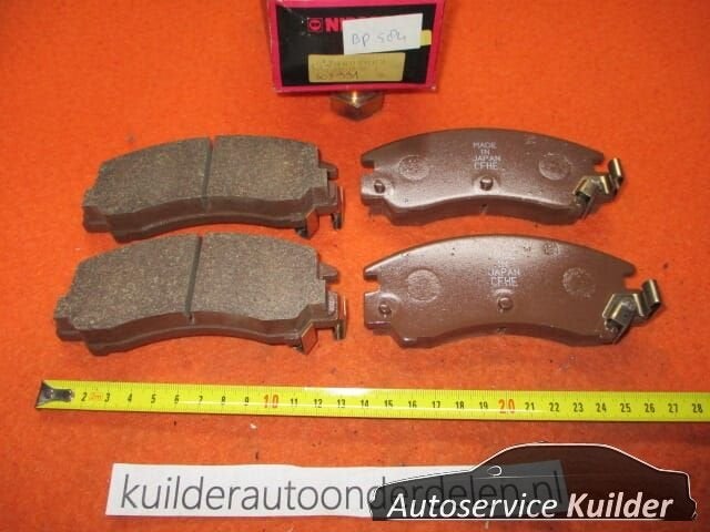 Remblokken voorzijde Subaru Leone XT Coupe Nipparts J3607003, Subaru, -, -, Nieuw