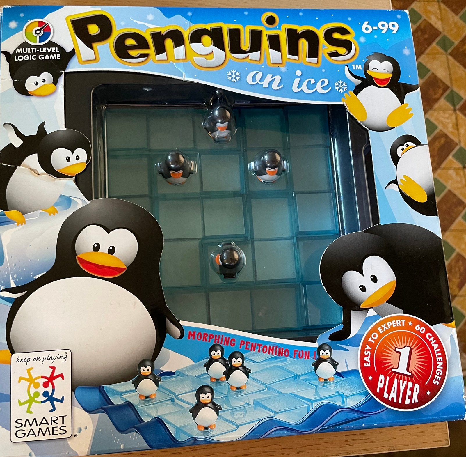 Smartgames penguins on ice, Hobby en Vrije tijd, Ophalen, Zo goed als nieuw