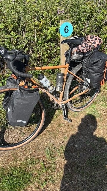 Gravelfiets Marin - okerkleur, Vélos & Vélomoteurs, Vélos | VTT & Mountainbikes, Utilisé, Femmes, Autres marques, 49 à 53 cm, VTT rigide