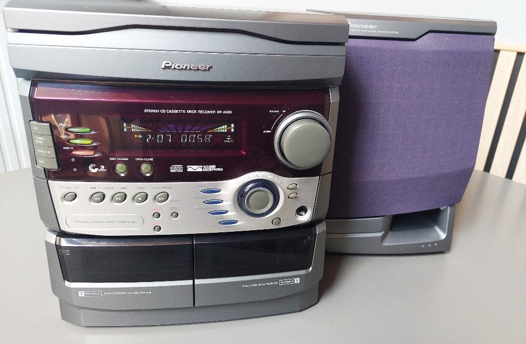 Pioneer XR-A330 Mini HiFi System, Audio, Tv en Foto, Ophalen of Verzenden, Zo goed als nieuw, Cassettedeck, Pioneer