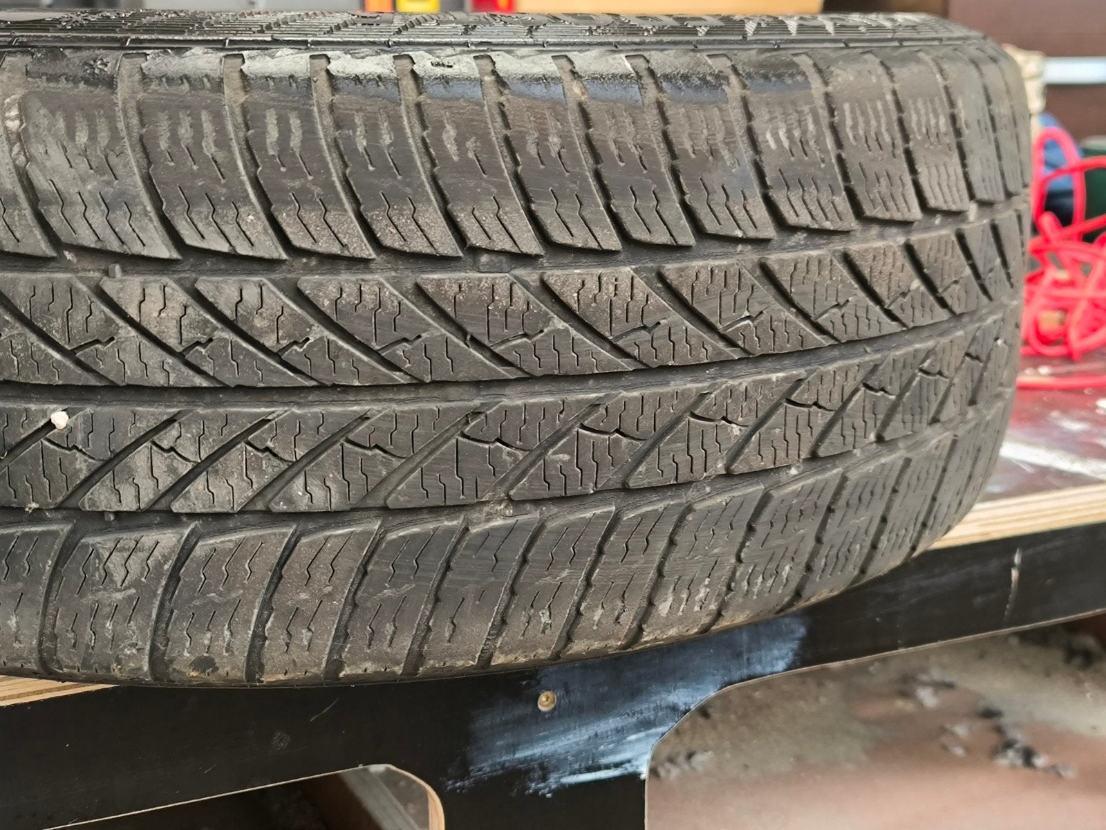 4x winterbanden Gislaved op stalen velgen, Enlèvement