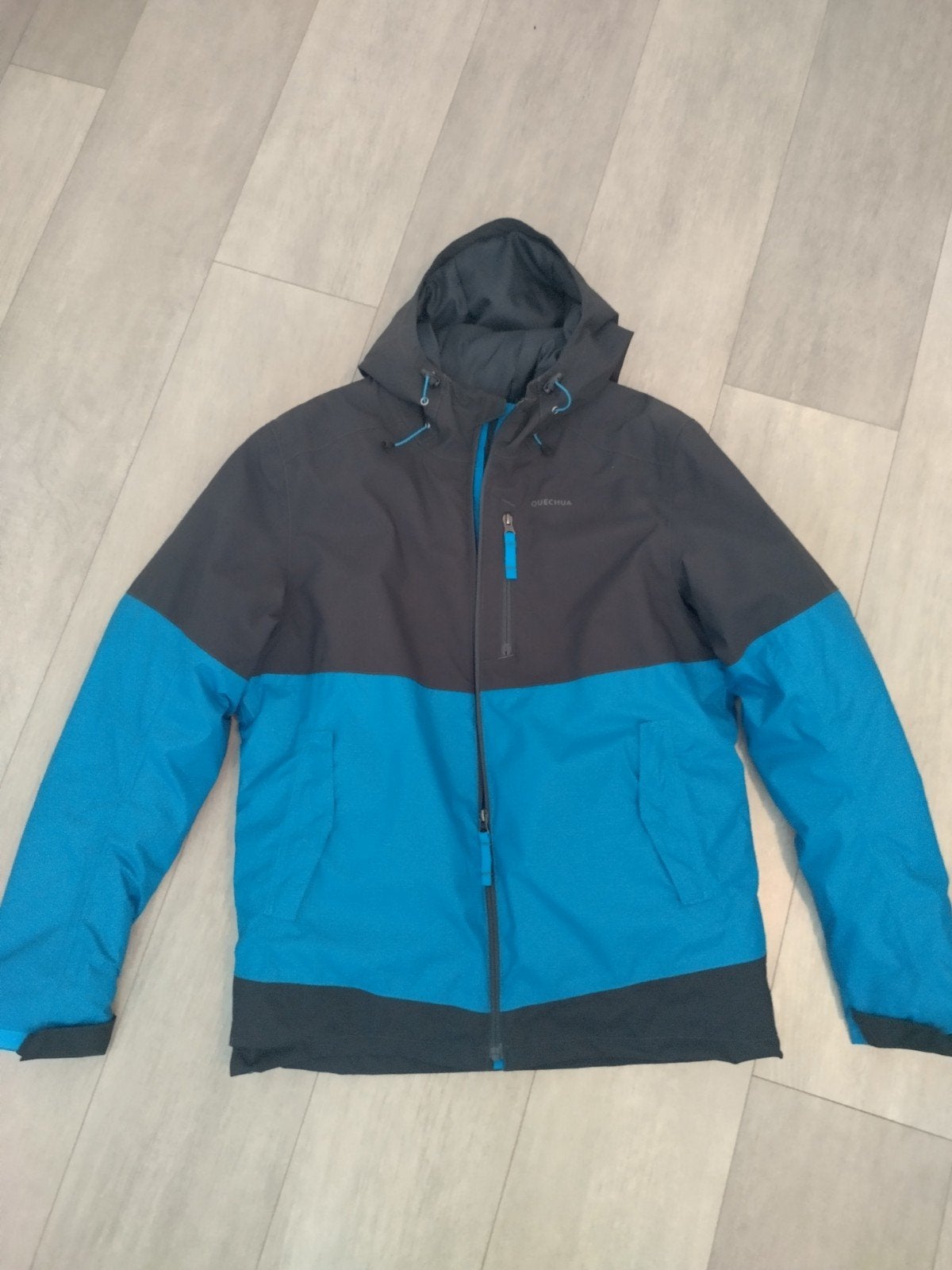 warme regenjas Quechua maat M, Kleding | Heren, Quechua, Maat 48/50 (M), Zwart, Nieuw