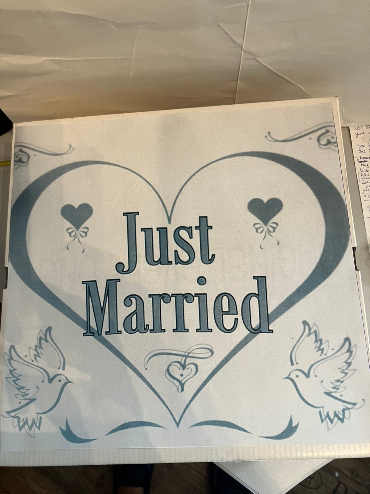 Decoratieset voor huwelijksceremonie - klassiek/chic, Ophalen of Verzenden, Zo goed als nieuw, Feestartikel