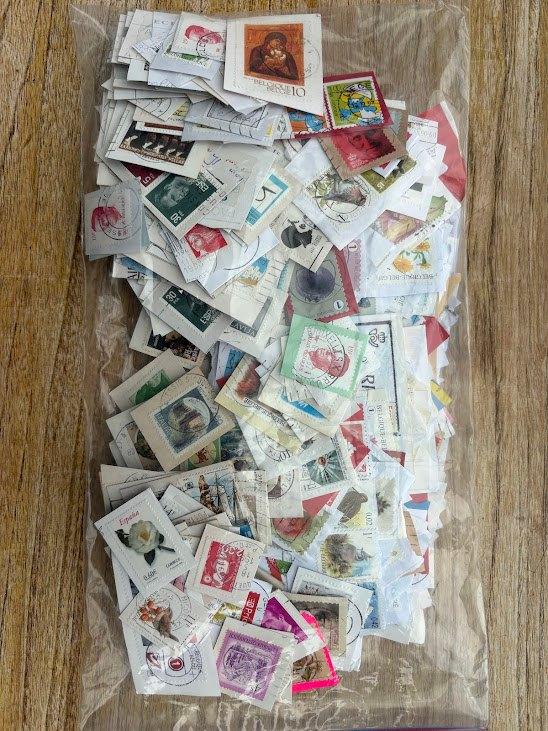 Postzegels lot.1, Postzegels en Munten, Ophalen of Verzenden, Opbergdoos