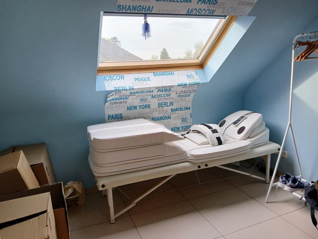 HHP andumedic 3 andullatiematras + onderstel, Ophalen, Zo goed als nieuw, Massagetafel