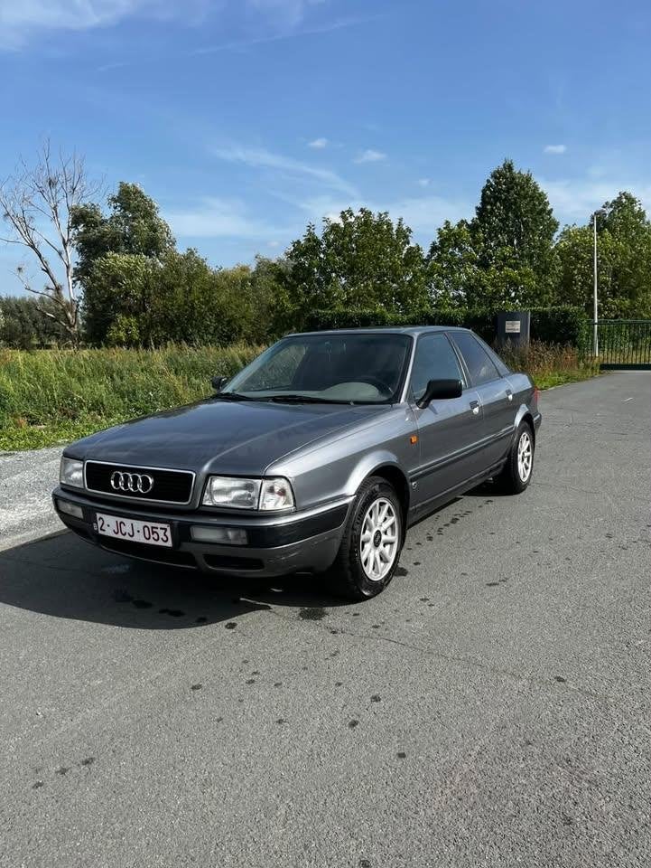 Audi 80 1994, Auto's, Voorwielaandrijving, Dealer onderhouden, Stof, Beige