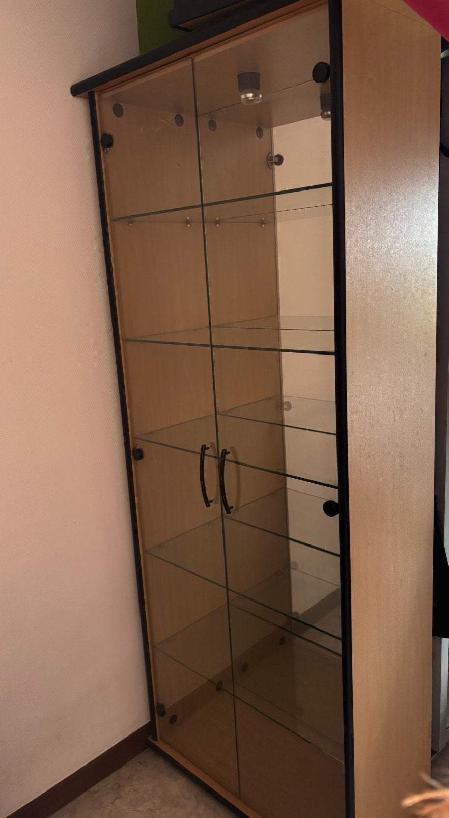 4 verrières avec lumière, Huis en Inrichting, Kasten | Vitrinekasten, Ophalen, Zo goed als nieuw