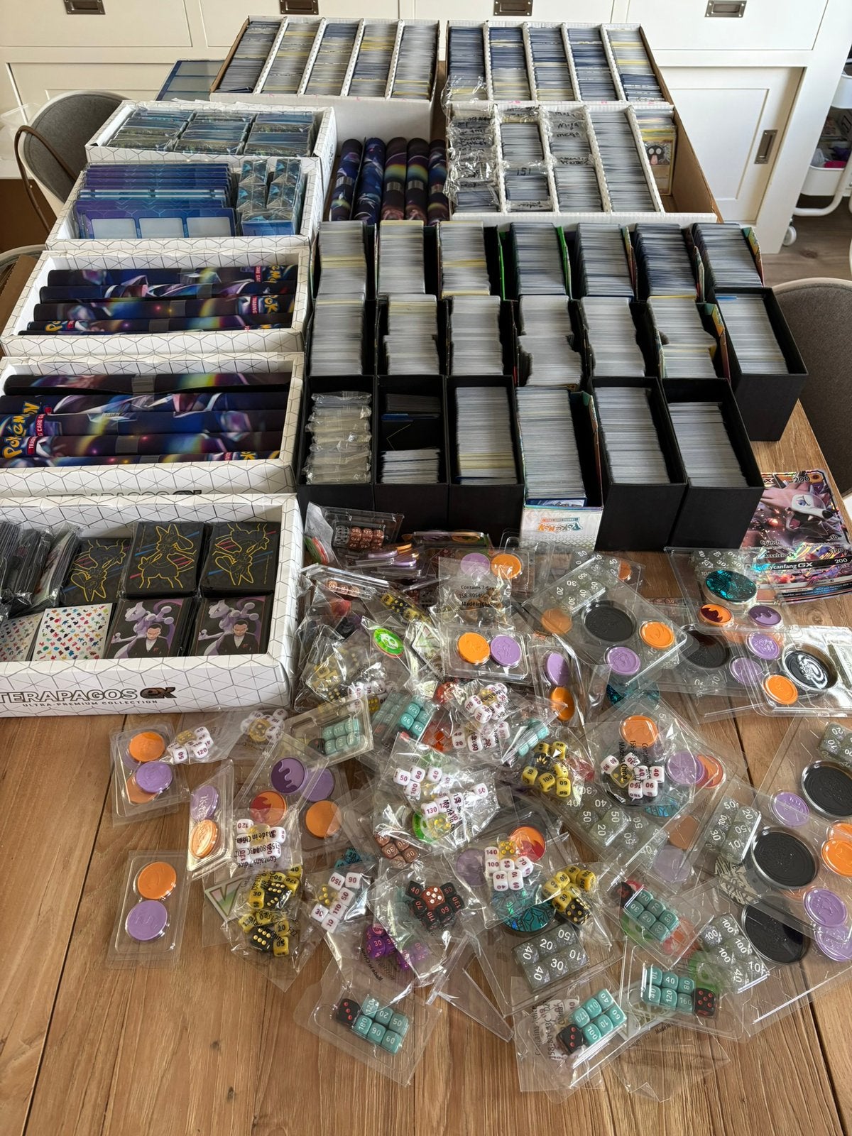 BULK verzameling Pokemon kaarten 28.500, Ophalen of Verzenden, Zo goed als nieuw