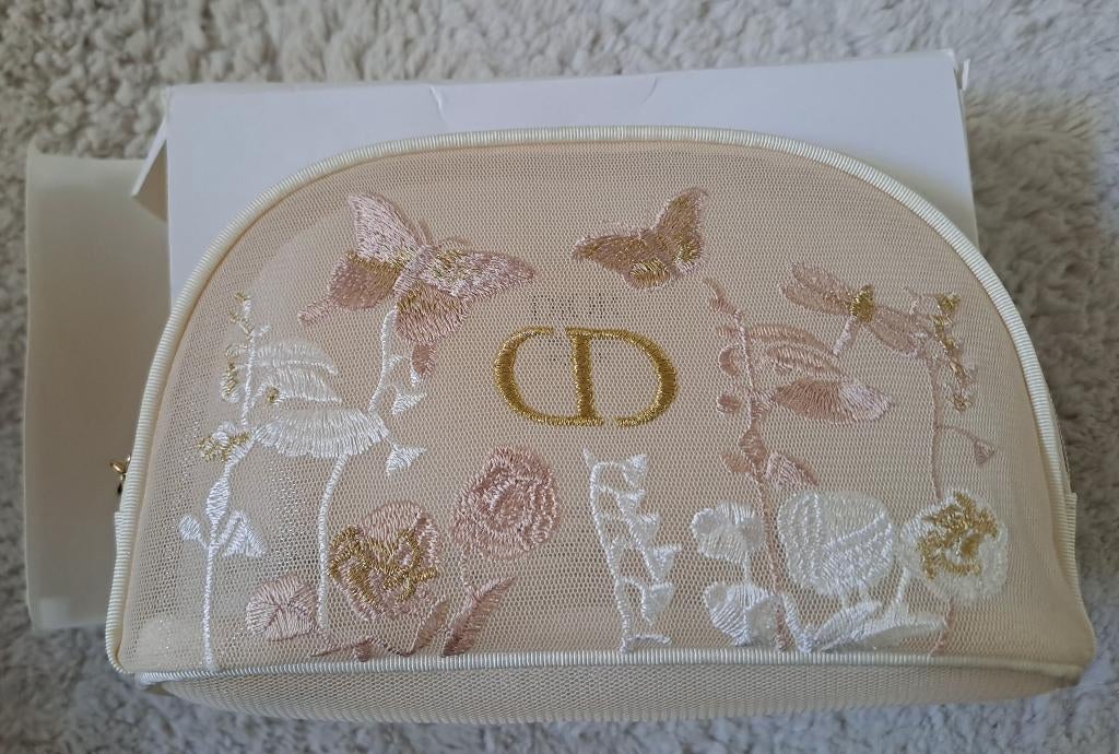 Trousse à maquillage Dior, Handtassen en Accessoires, Toilettassen, Ophalen of Verzenden, Nieuw, Beige, Dame