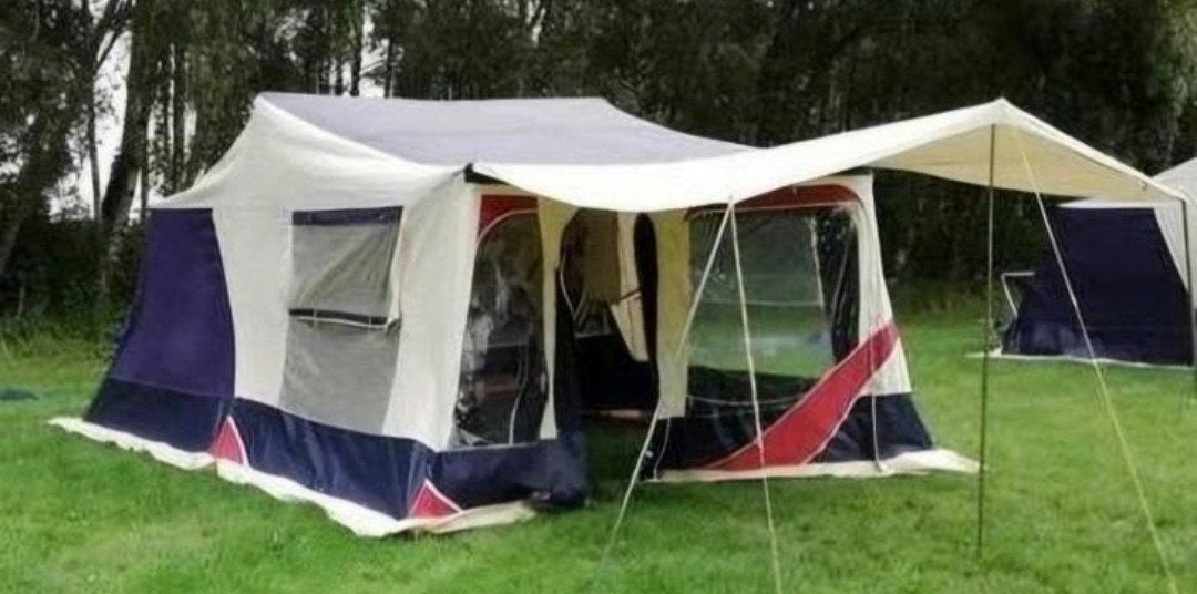 Jamet vouwwagen 123 systeem, Caravanes & Camping, Caravanes pliantes, Enlèvement, Jamet