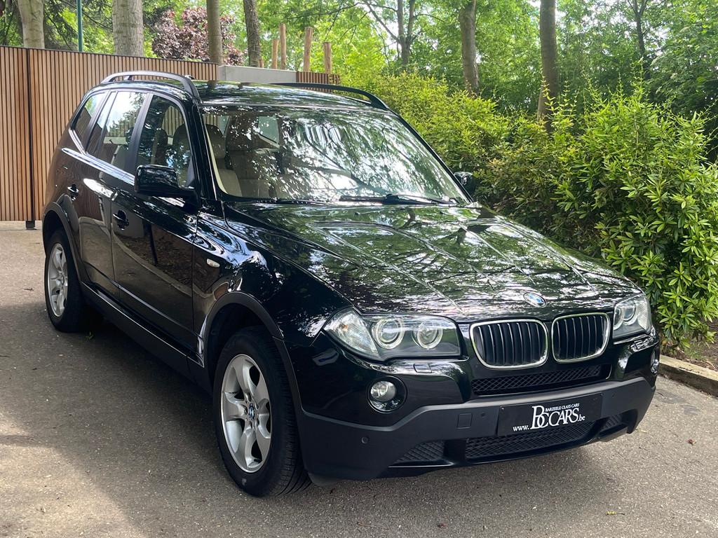 BMW X3 2.0d Xdrive Xenon-Leer-Zetelverw-Trekhaak-Topstaat, Cuir, Euro 5, Achat, Beige