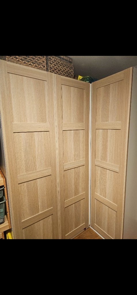 Armoire Pax en coin, Maison & Meubles, Enlèvement, Utilisé, Avec espace de penderie