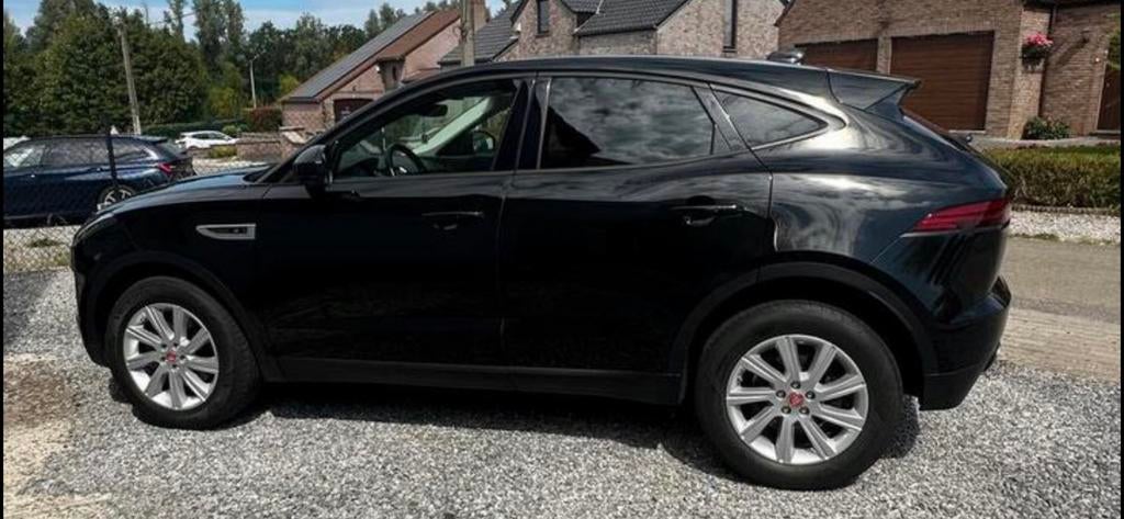 Jaguar E-Peace velgen met goede banden, Ophalen, 18 inch, Gebruikt, Banden en Velgen