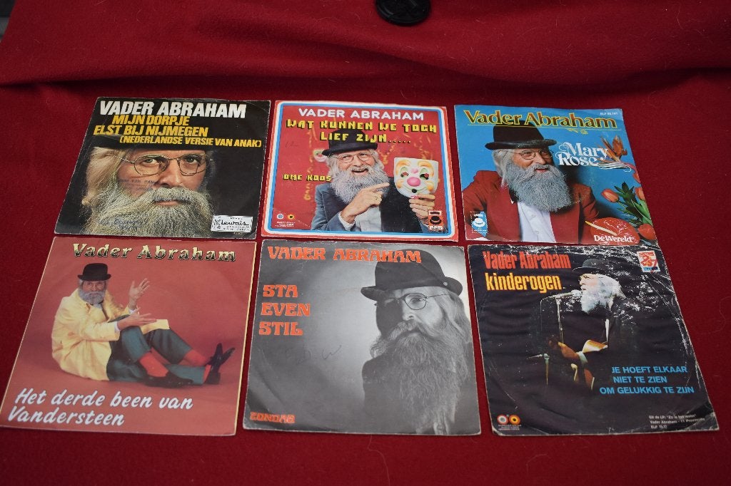 45t's uit de carriere van Vader ABRAHAM & zijn  zonen, CD & DVD, Vinyles | Néerlandophone, Enlèvement ou Envoi, Comme neuf, 7 inch