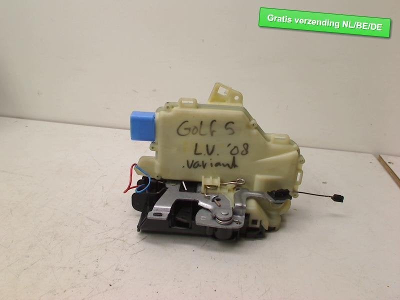 PORTIERSLOT LINKS VOOR Volkswagen Golf V (1K1) (3B1837015), Gebruikt, Volkswagen, Volkswagen AG, Voor