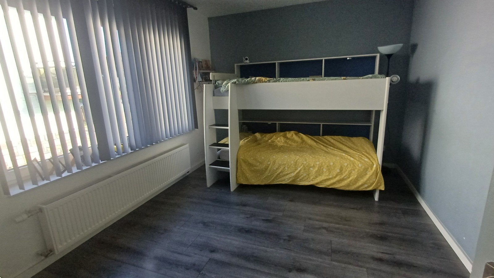 Stapelbed, Huis en Inrichting, Slaapkamer | Bedden, Ophalen, Gebruikt, 90 cm, Tweepersoons