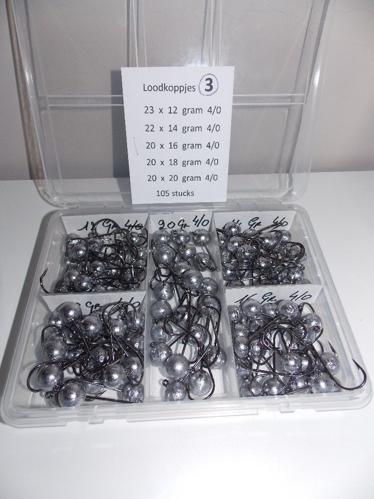 Boxen ronde loodkoppjes, Ophalen of Verzenden, Nieuw, Complete set