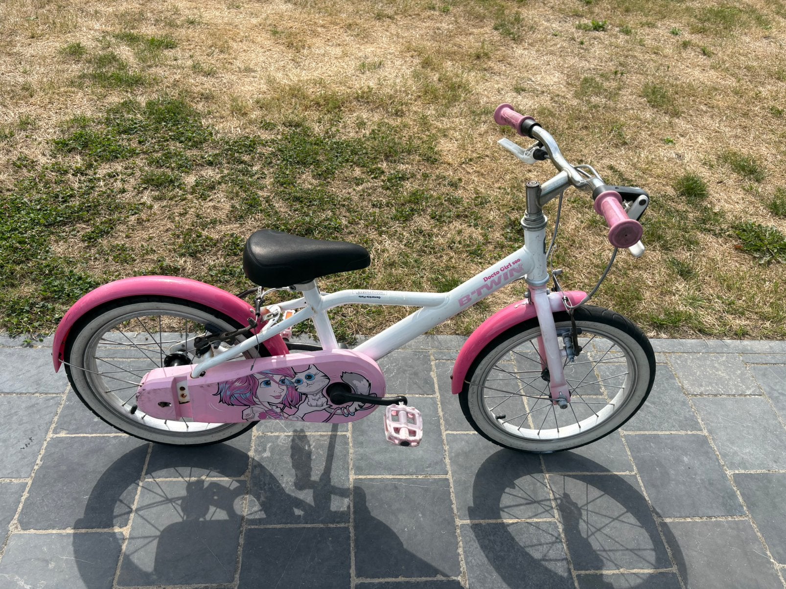 Kinderfiets 16 inch., Ophalen, Gebruikt, 16 tot 20 inch