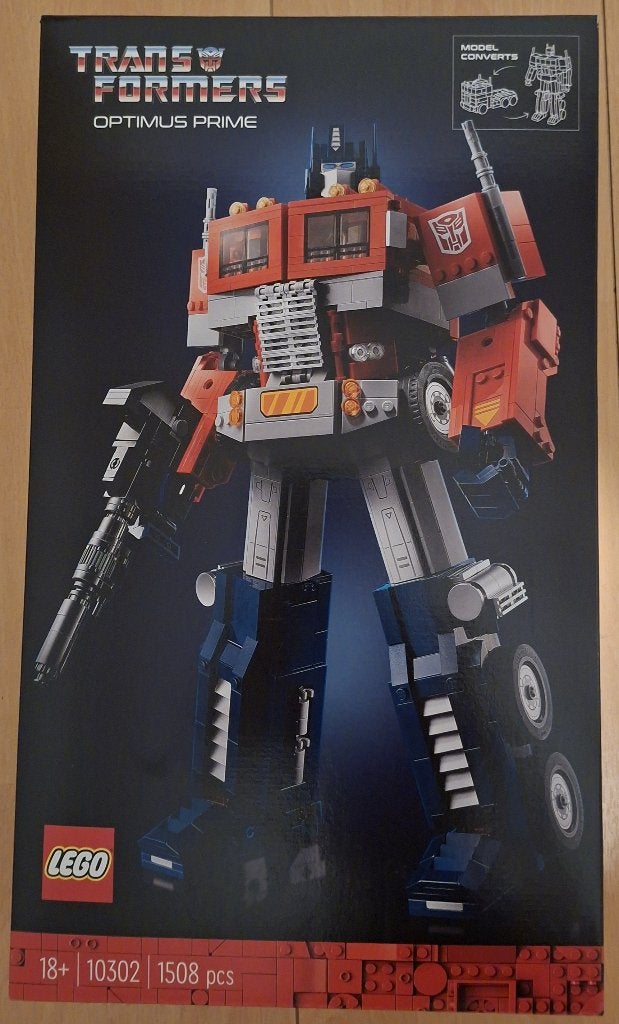 LEGO 10302 Icons Optimus Prime, Kinderen en Baby's, Ongeopend/sealed, Lego, Nieuw, Ophalen of Verzenden