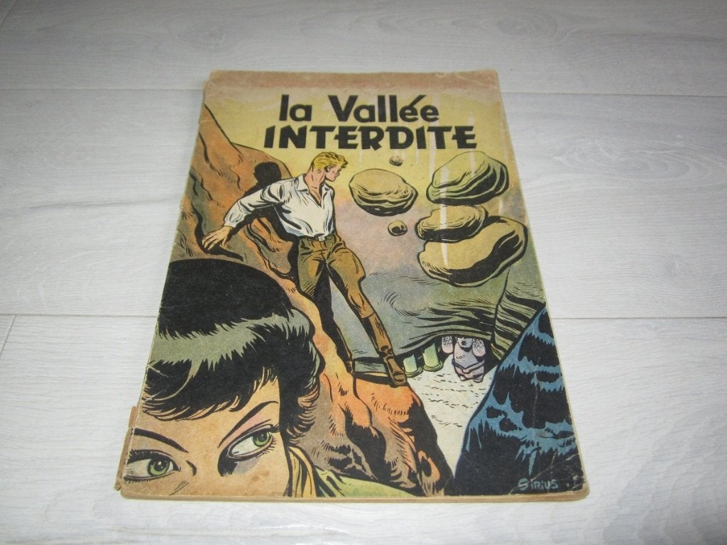 L'épervier bleu - La vallée interdite - E.O., Gelezen, Eén stripboek, Ophalen of Verzenden, Sirius