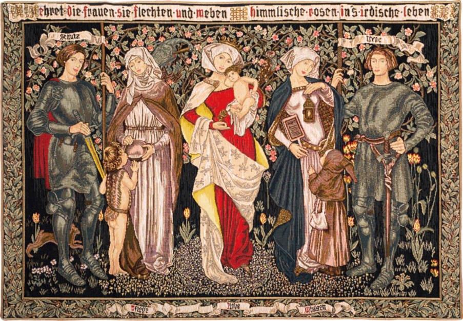 Wandtapijt "Würde der Frauen", Ophalen