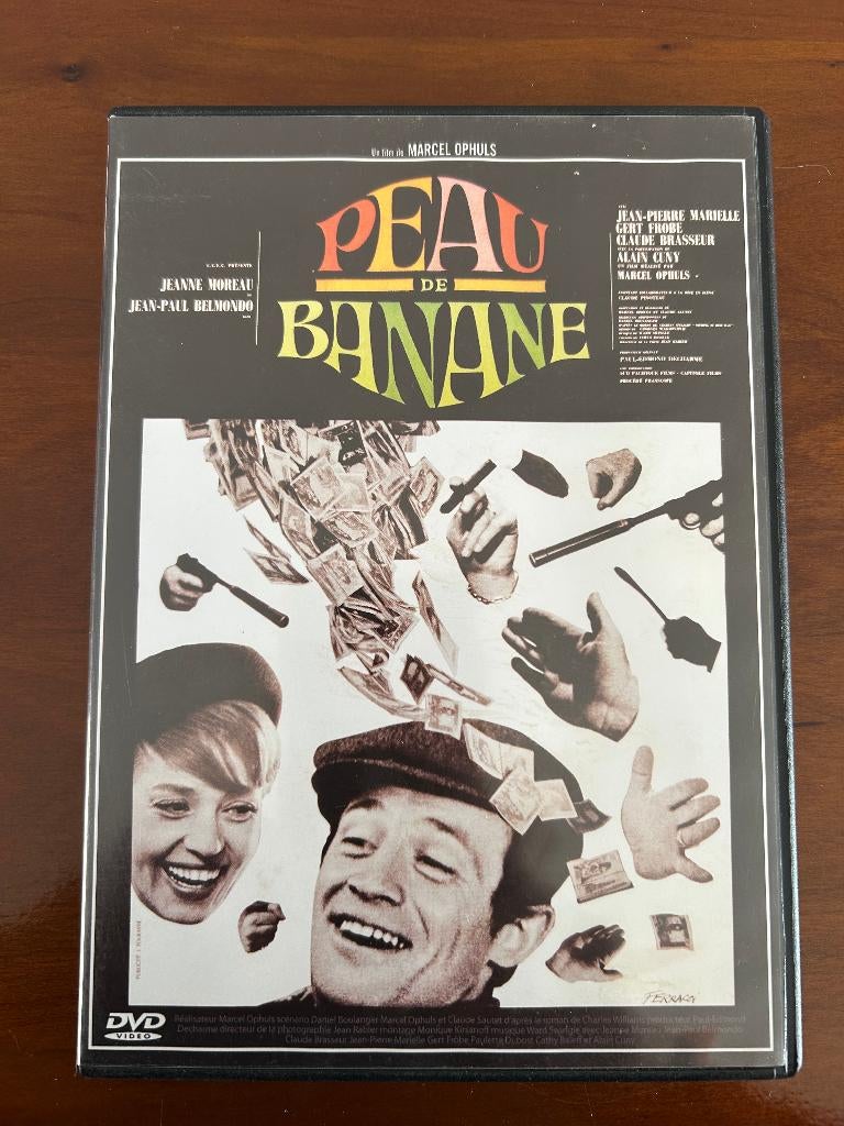 DVD Peau de banane - Belmondo, Marielle, Brasseur, J. Moreau, Enlèvement, Comme neuf