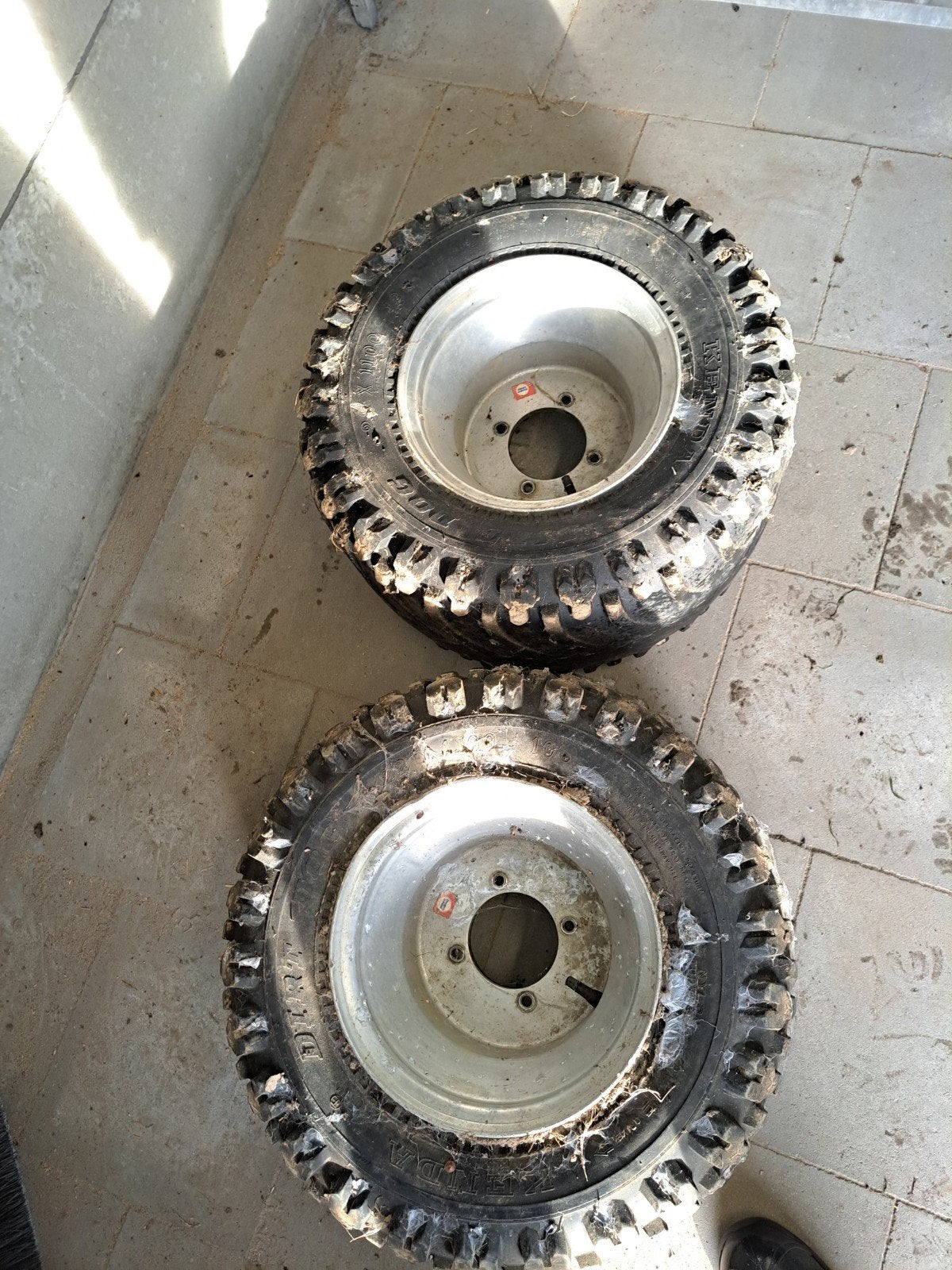 Pneus avec jantes de Yamaha Raptor