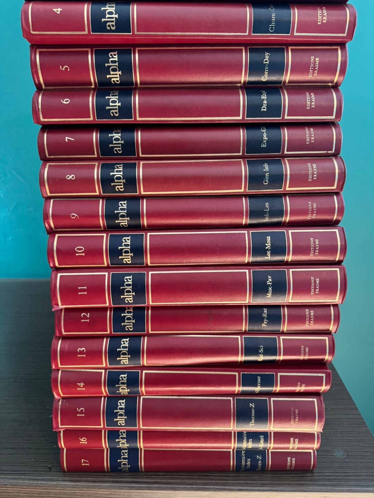 Encyclopédie Alpha complète – 17 vol., Ophalen, Zo goed als nieuw, Algemeen