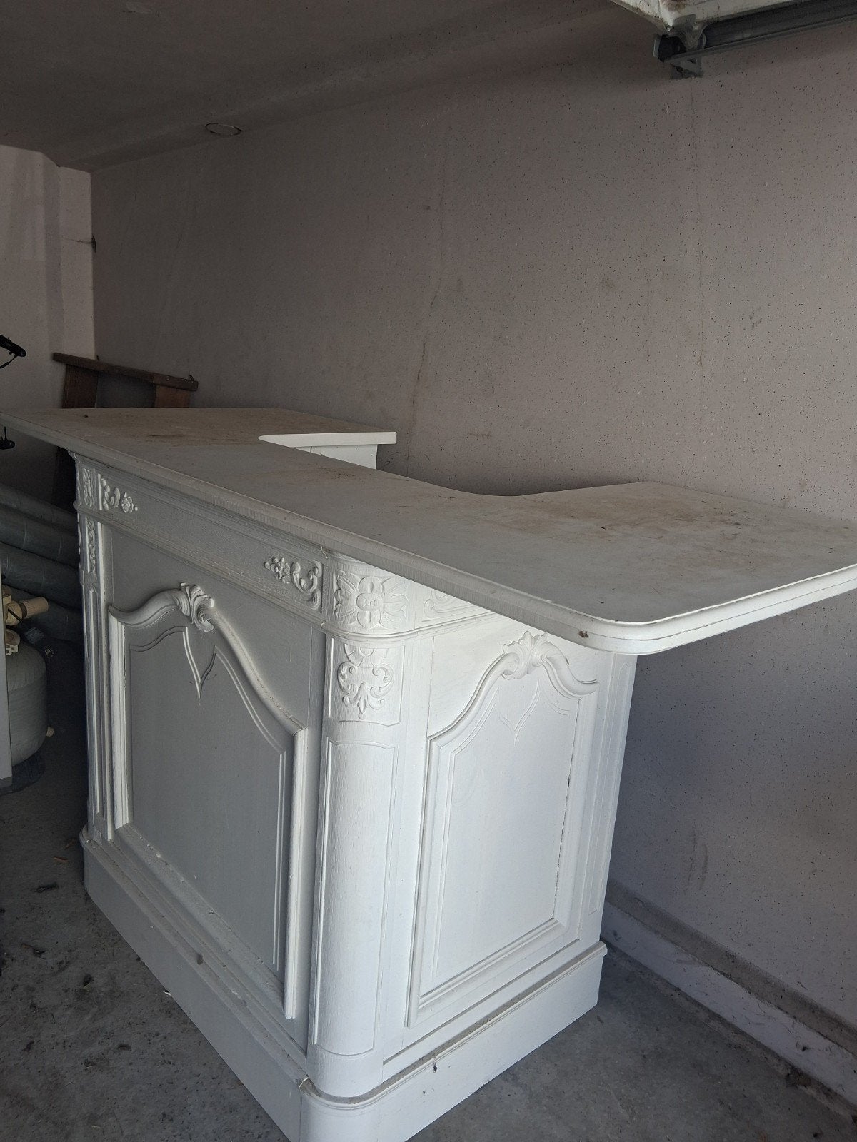 meuble chene blanc et armoire ouverte, Ophalen of Verzenden, Zo goed als nieuw