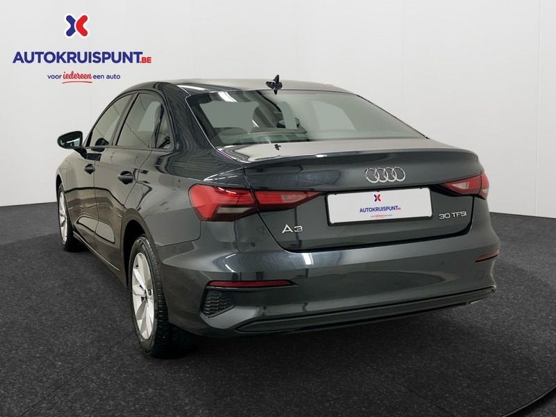 Audi A3 30 TFSI Attraction S-Tronic, Auto's, Stof, Gebruikt, Euro 6, Zilver of Grijs