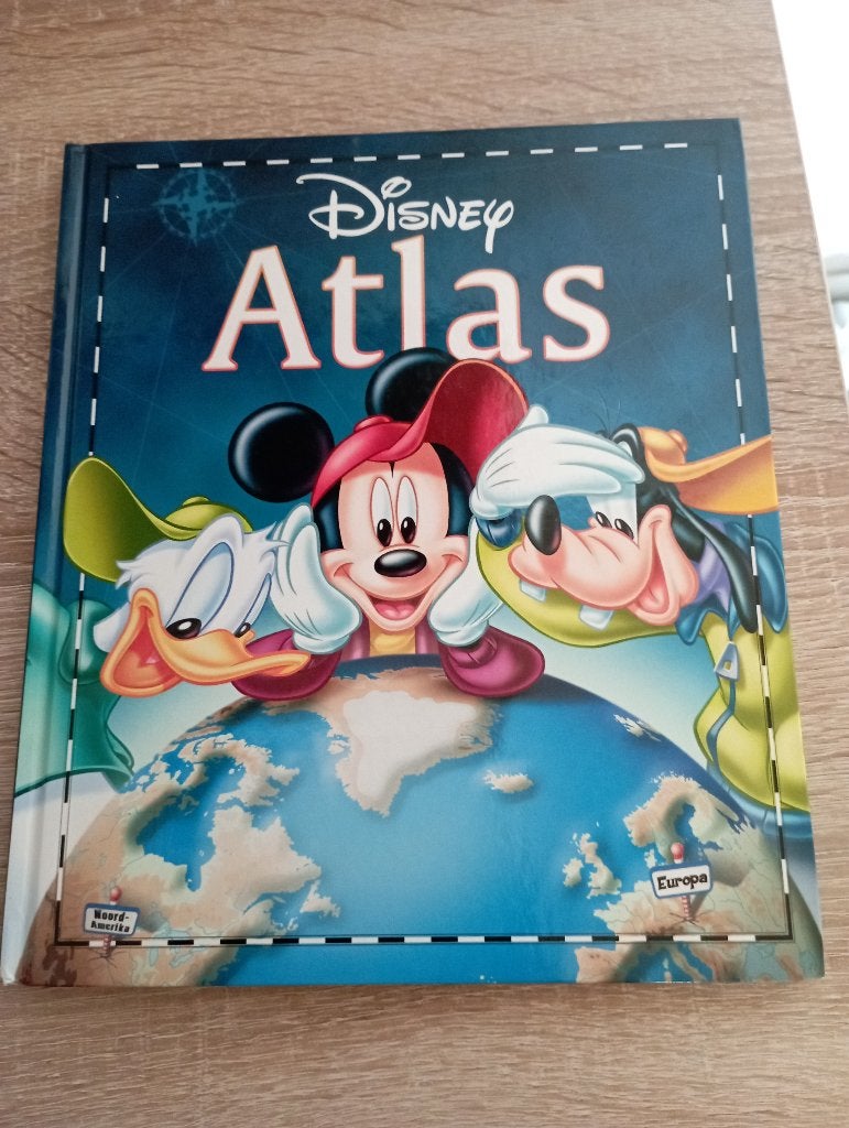 disney atlas NIEUW, Boeken, Ophalen of Verzenden, Nieuw