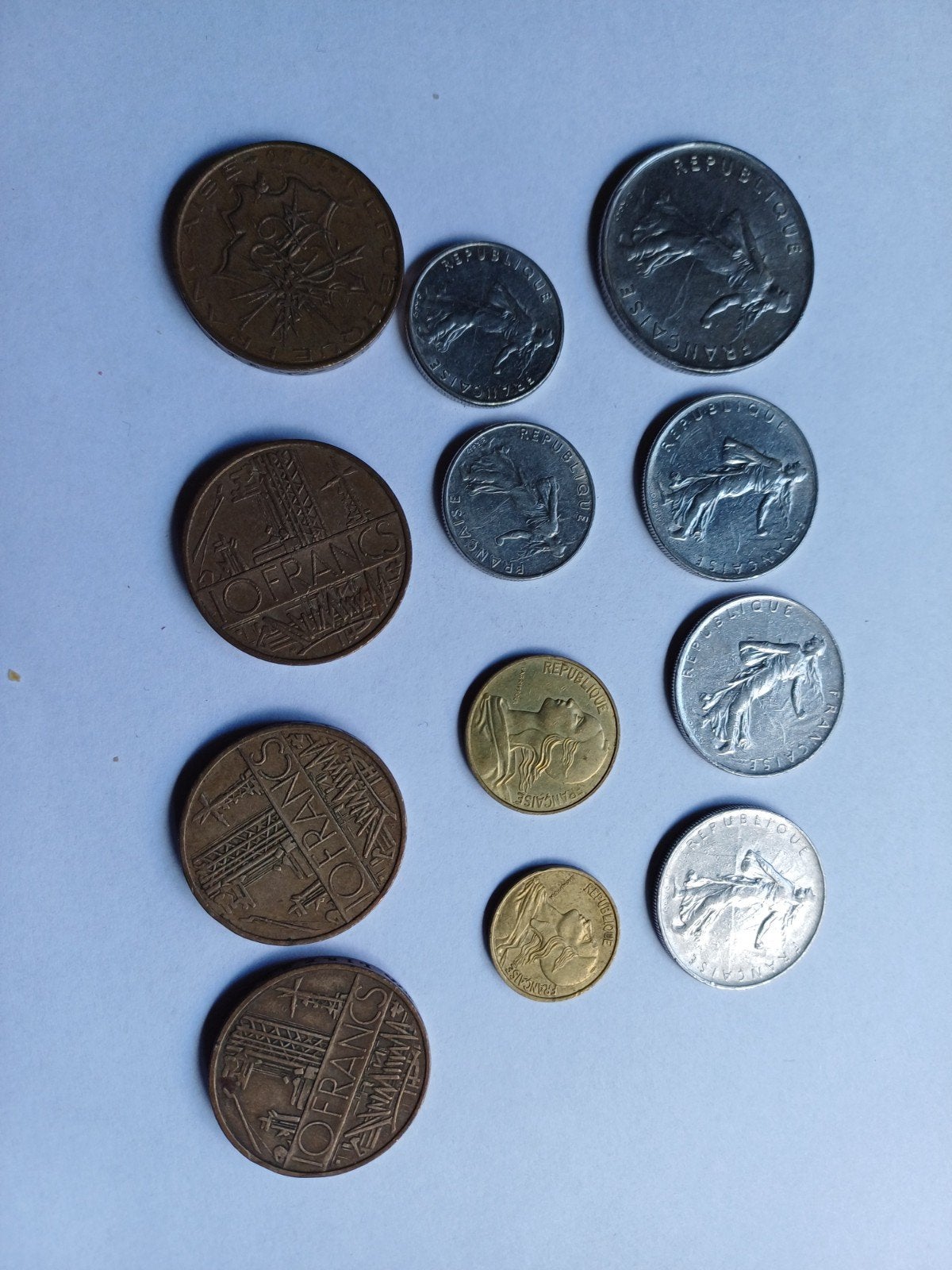 munten Frankrijk, Ophalen of Verzenden, Frankrijk, Overige waardes, Losse munt