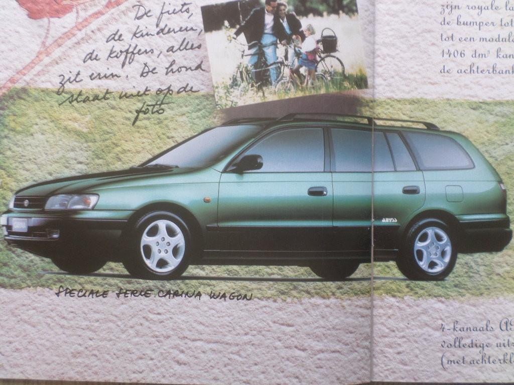 Brochure de la Toyota Carina Abyss, Enlèvement ou Envoi, Toyota