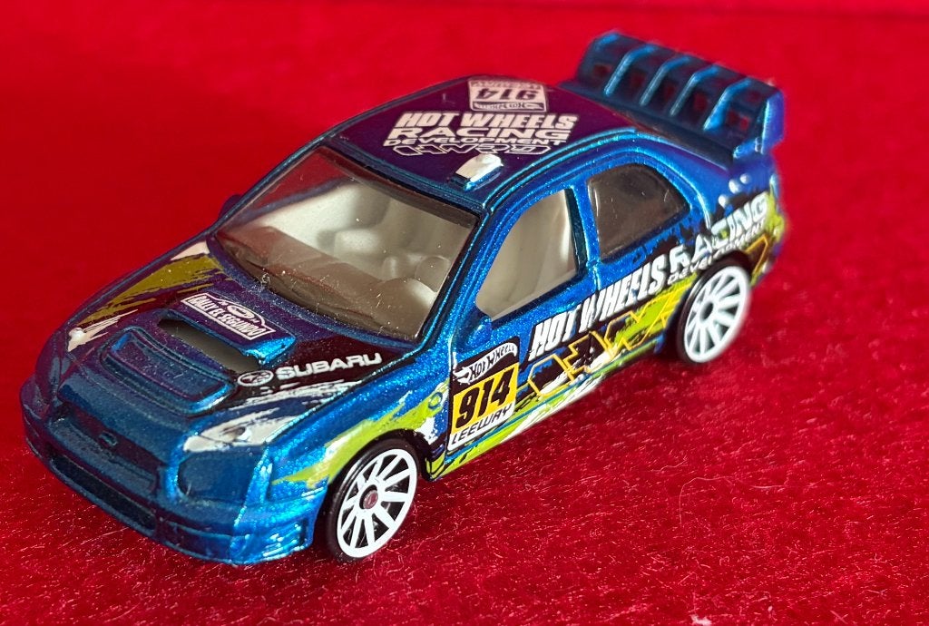 Zeldzame Hot Wheels Subaru Impreza 1:64, Ophalen of Verzenden, Auto