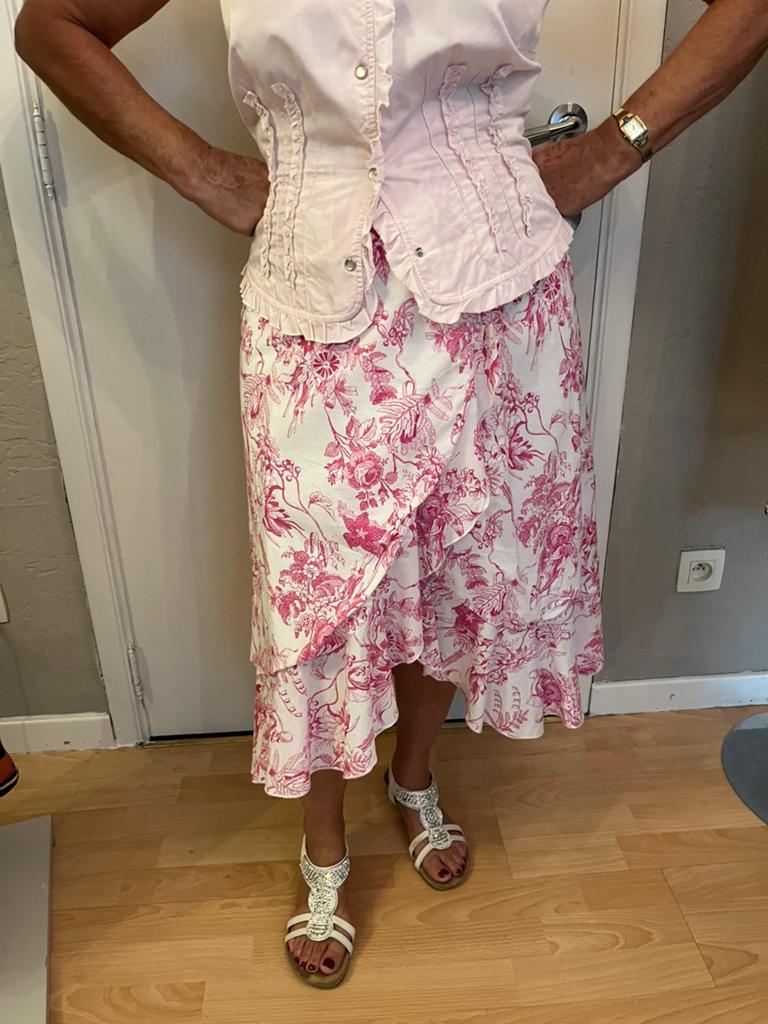 Zolerse gevoerde katoenen rok van Eksept nieuwstaat, Kleding | Dames, Rokken, Ophalen of Verzenden, Zo goed als nieuw, Maat 38/40 (M)